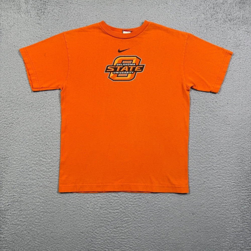 Kids vintage y2k Nike Oklahoma State University T-shirt - Picture 2 of 4